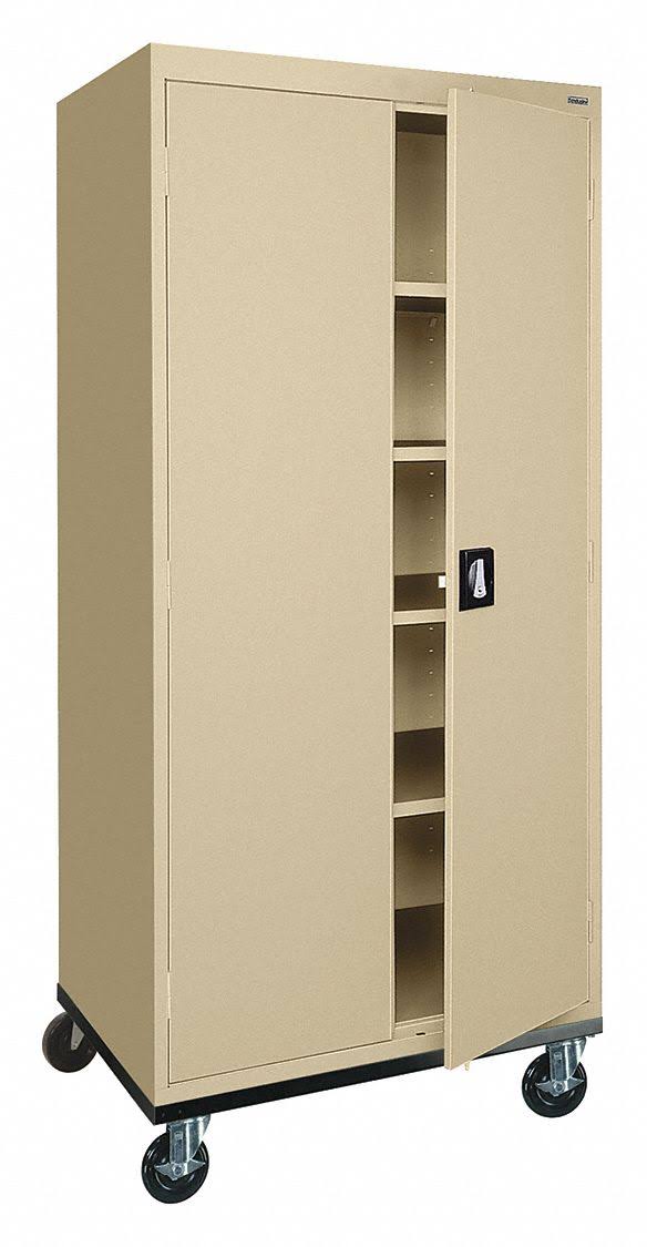Welded Mobile Storage Cabinet G6276