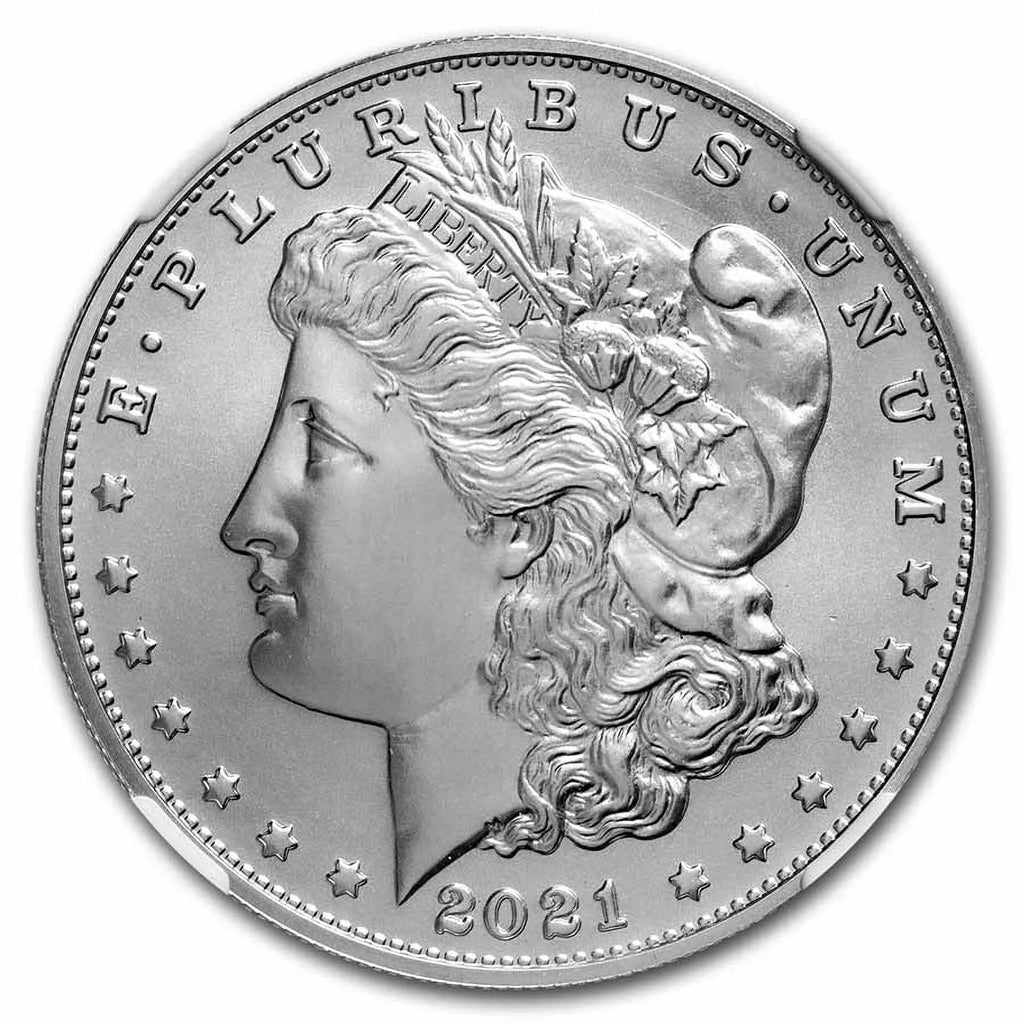 Silver Morgan Dollar MS-70 NGC H771