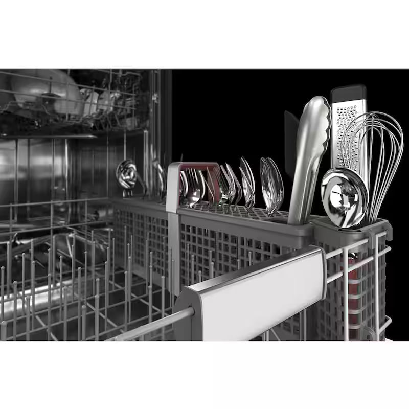 Black Stainless Built-in Dishwasher with Stainless Steel Tub D222706