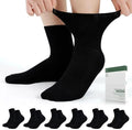 6 Pairs Bamboo Viscose Non Binding Ankle Diabetic Socks O550216
