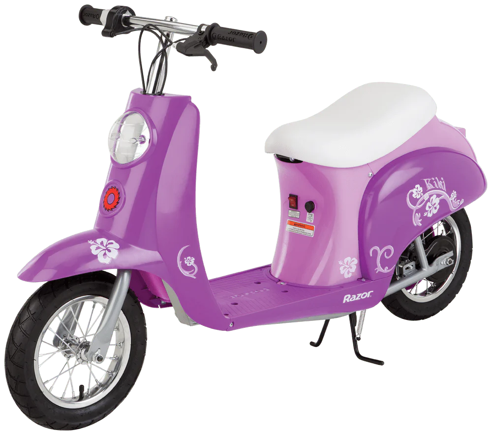 Purple Electric Scooter S6176
