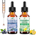2 Pack Cortisol Wellness Liquid Drops + NAD Nicotinamide Riboside 900 mg M347782