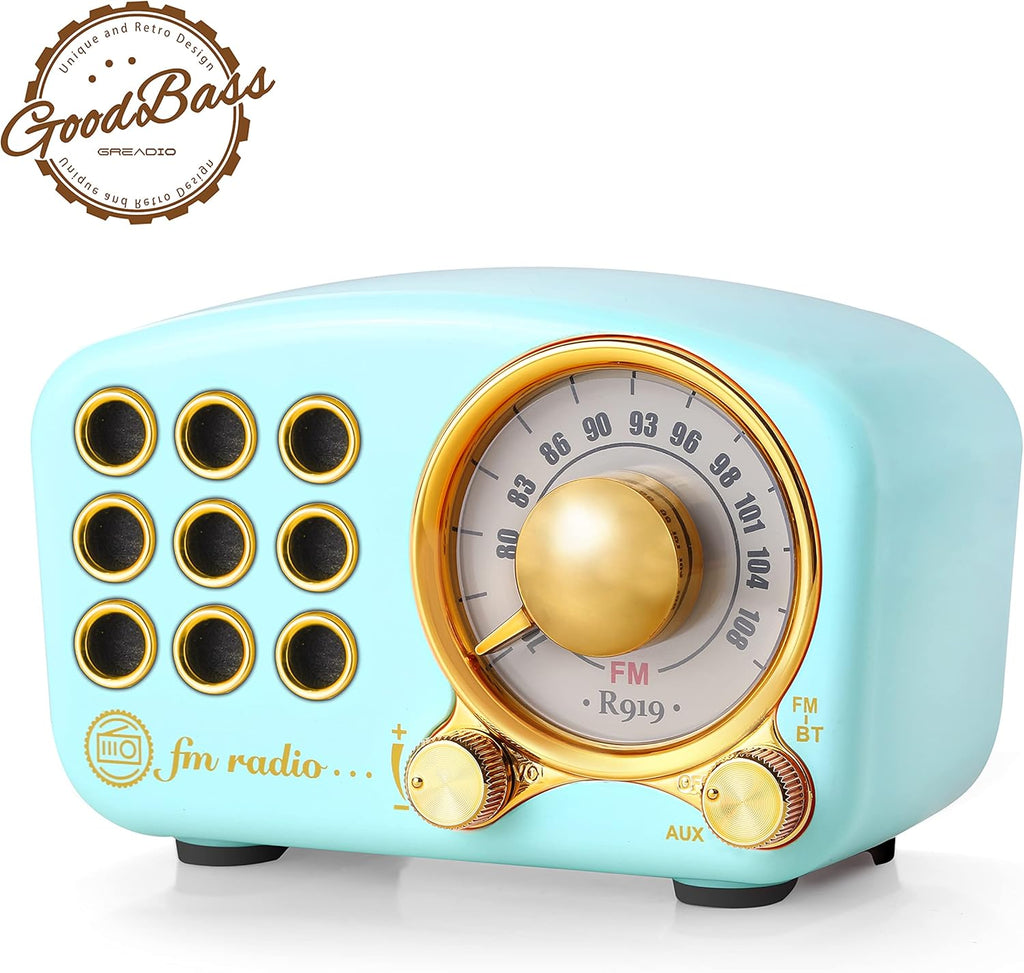 Retro Bluetooth Speaker with FM Radio S71577