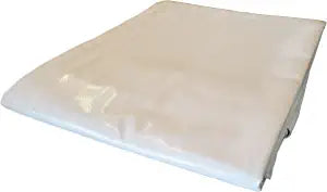 White Vinyl Tarp 13oz 9'x12' O294236