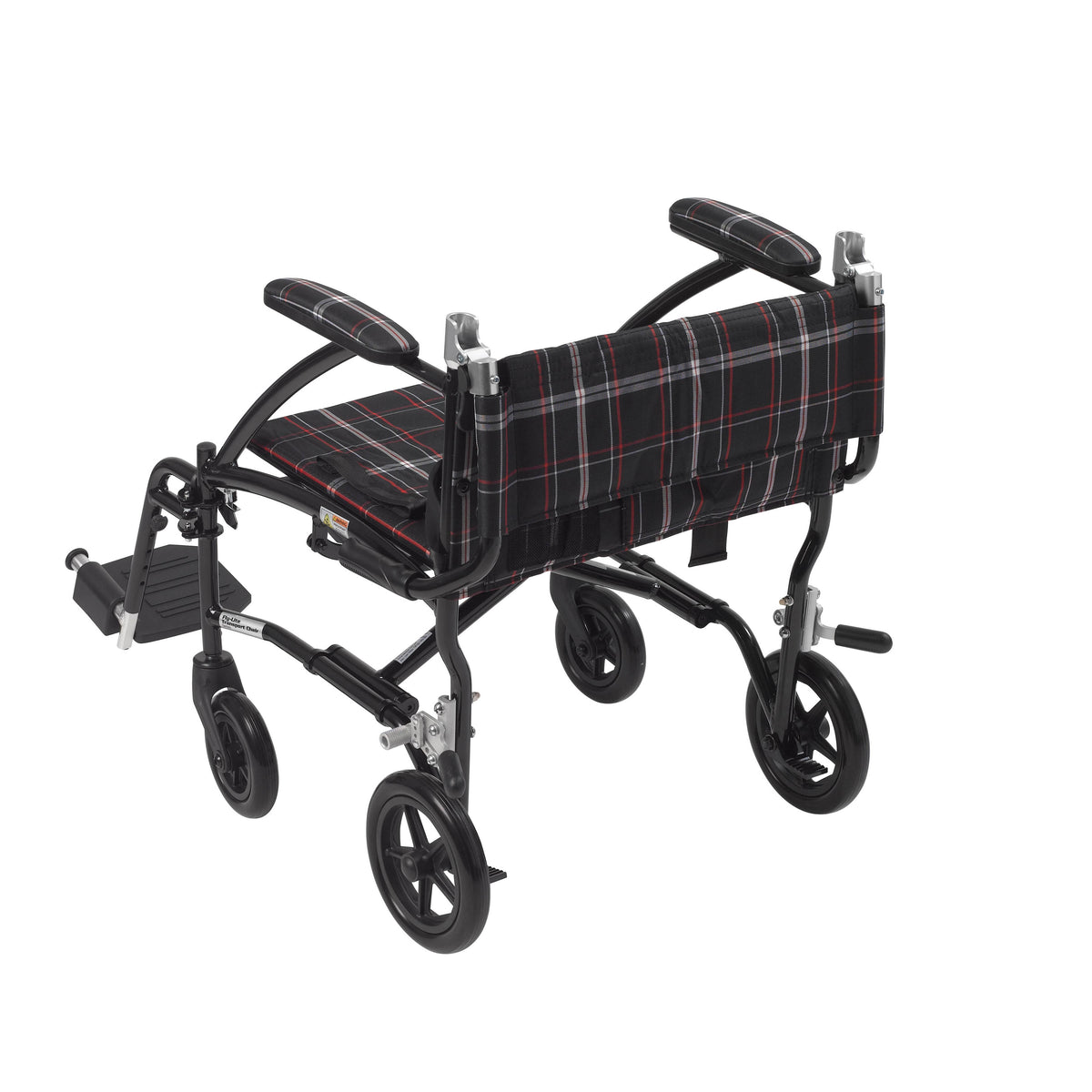 Ultra Lightweight Transport Wheelchair (Black) Q4603