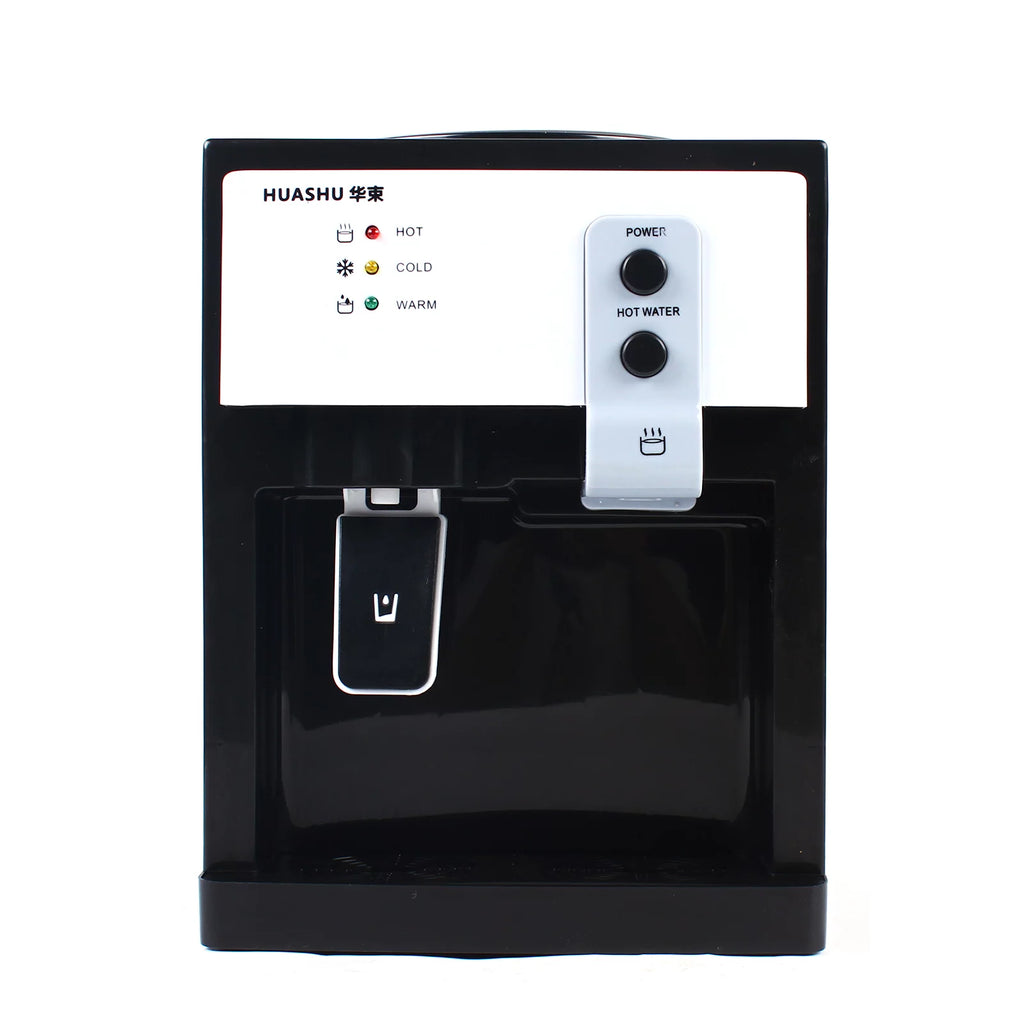 Top Loading Water Cooler Water Dispenser, 3 Temperature Settings, Black G382460
