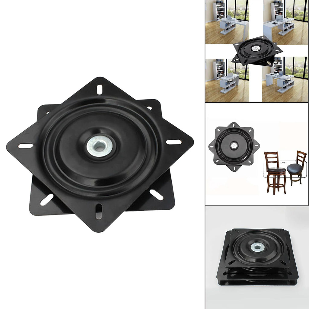 Swivel Plate 1.5mm Thickness 360 Degrees Boat Seat Swivel Coated Base Mount Plate I161782