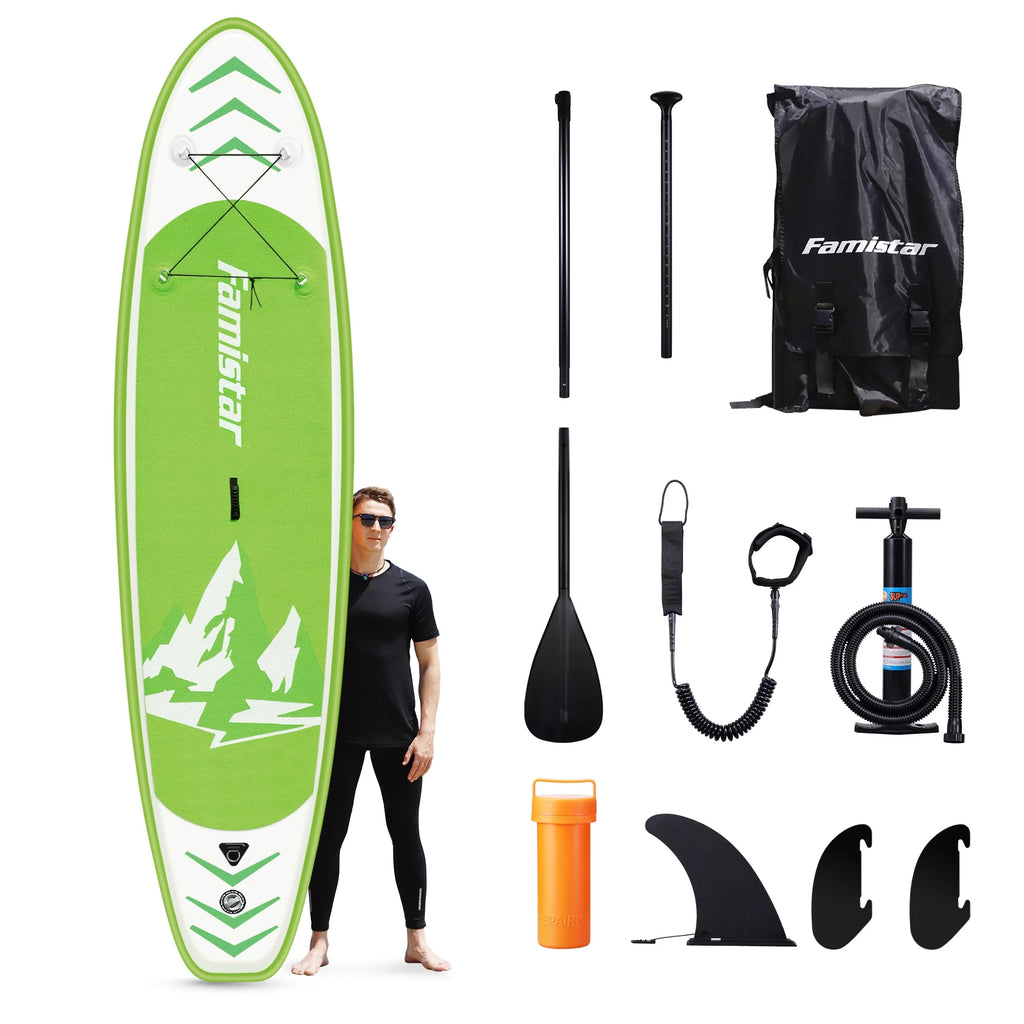 Inflatable Stand Up Paddle Board with Adjustable Paddle W87440