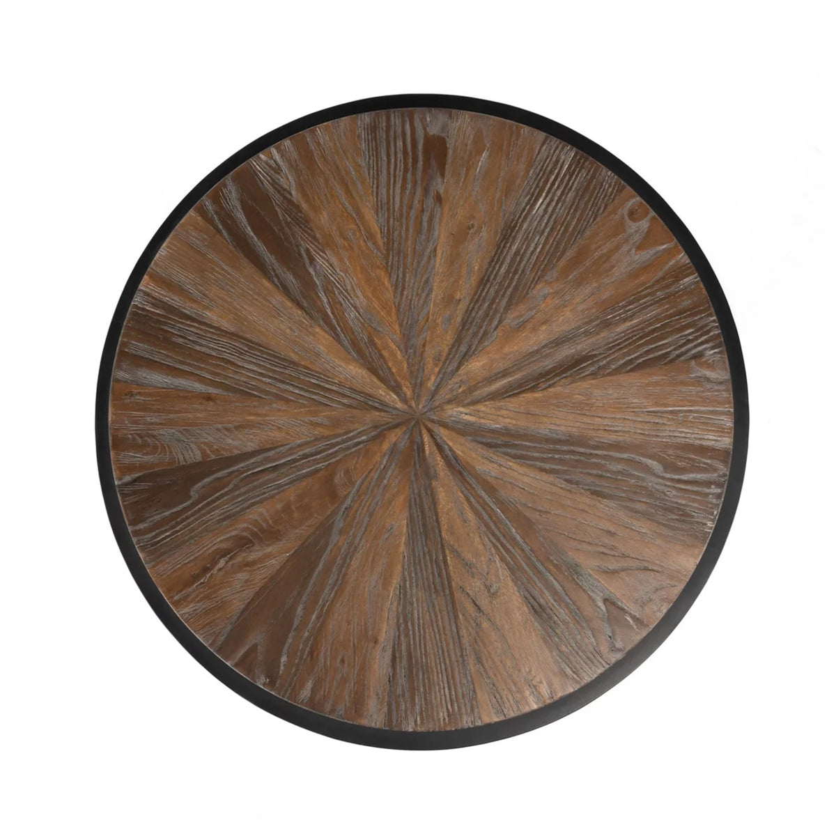 24 Inch Round Drum Wood End Table Z68655