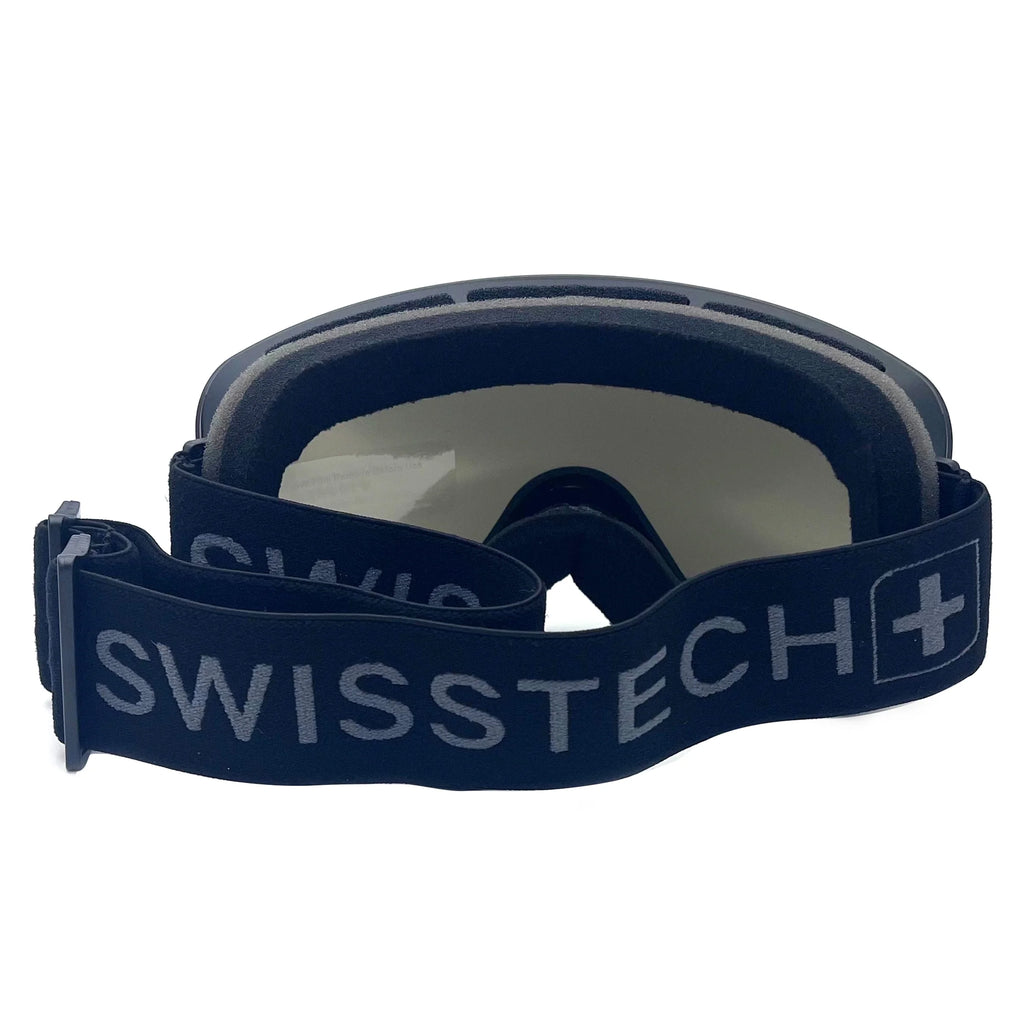 Rimless Ski Goggle Black Strap V5359
